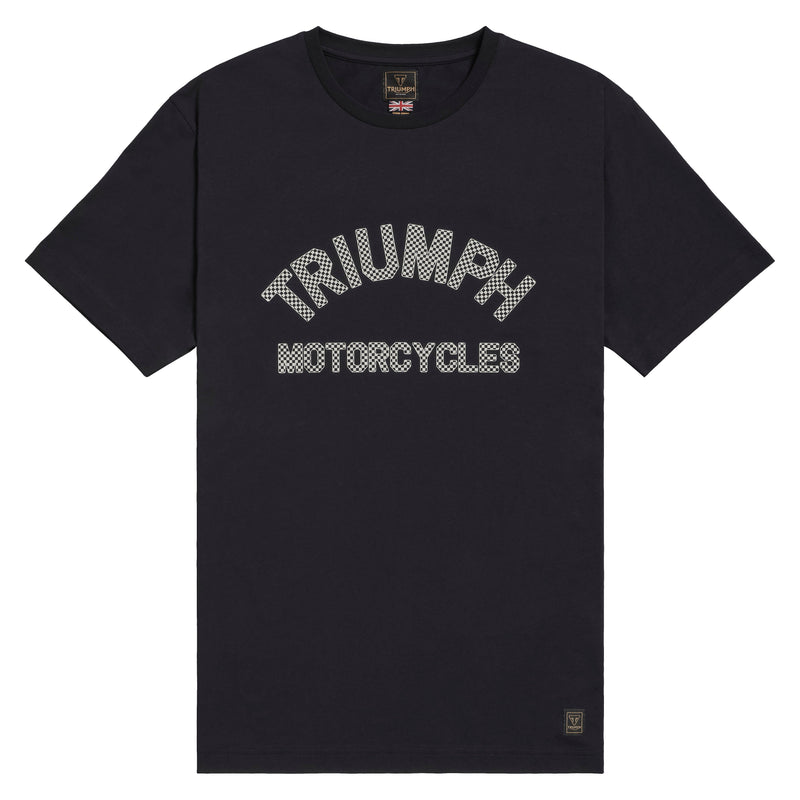 Triumph Mens Checkerboard T Shirt